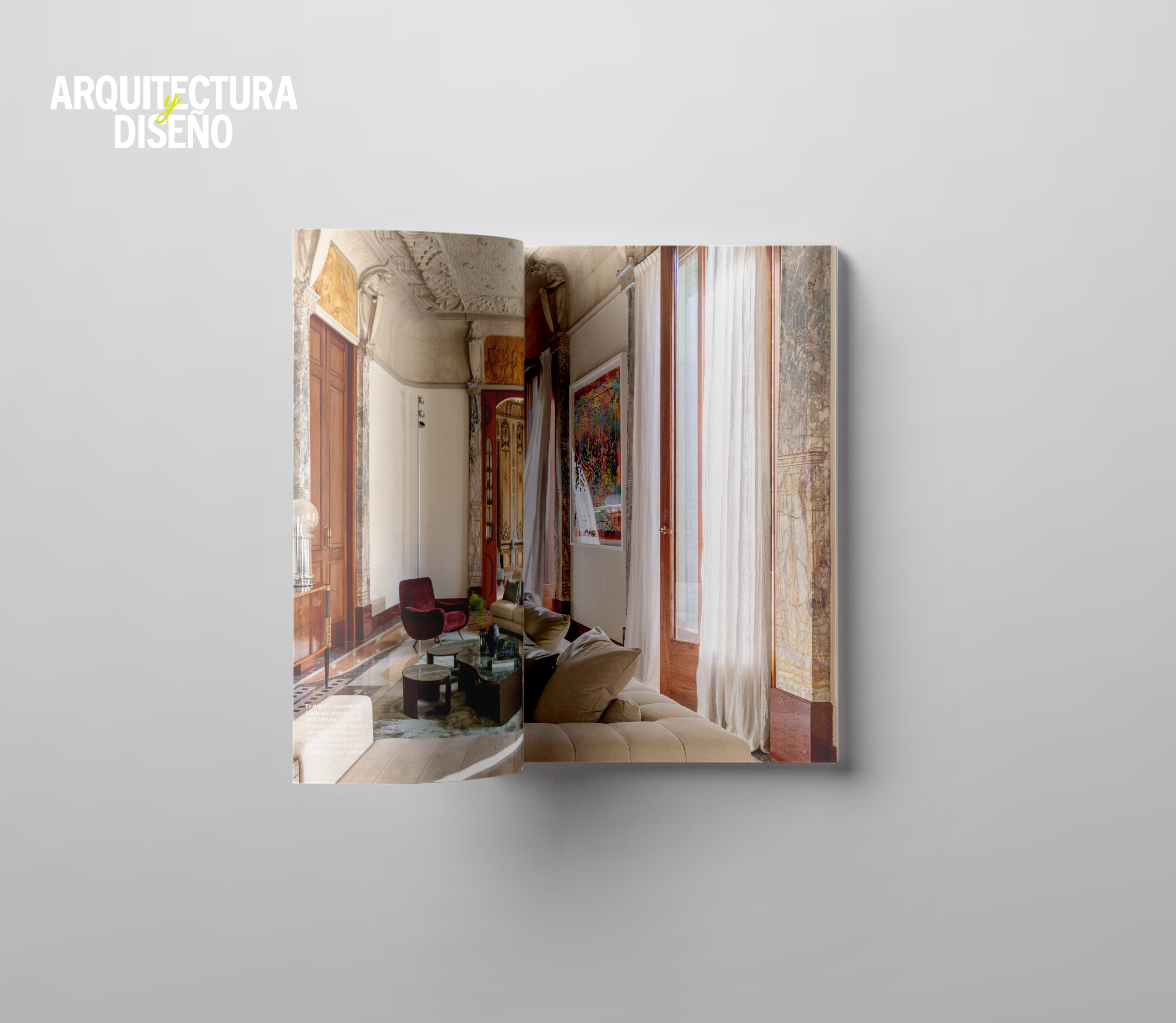 Articulo Articulo Arquitectura Diseño - Passeig de Gràcia Apartment - LUV Studio
